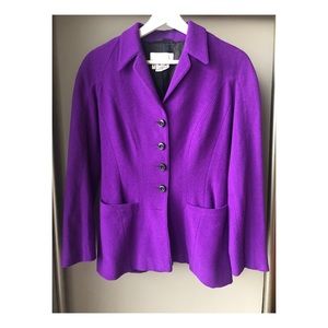 Purple ESCADA blazer